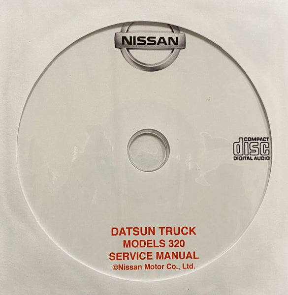 1961-1965 Datsun Truck Model 320 Workshop Manual