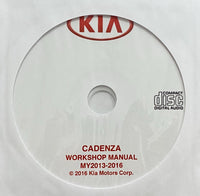 2013-2016 Kia Cadenza Workshop Manual