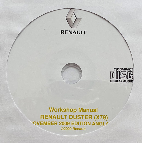 2010-2017 Renault Duster (X79) Workshop Manual