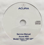 1997-2005 Acura NSX USA/Canada Workshop Manual