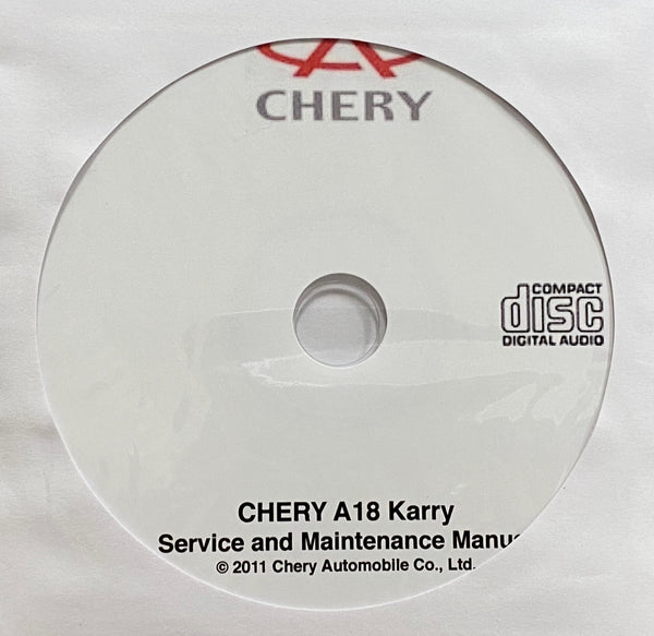 2007-2011 Chery A18 Karry Workshop Manual