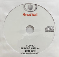 2008-2013 Great Wall Florid Workshop Manual