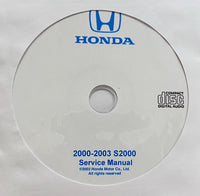 2000-2003 Honda S2000 USA/Canada Workshop Manual