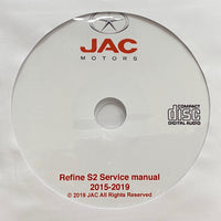 2015-2019 JAC Refine S2 Workshop Manual