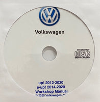2012-2020 VW up!/2014-2020 VW e-up! Workshop Manual