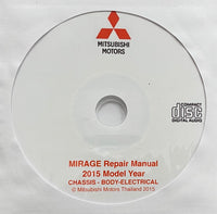 2015 Mitsubishi Mirage Workshop Manual