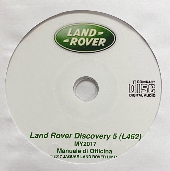 2017 onwards Land Rover Discovery 5 (L462) Workshop Manual in Italian
