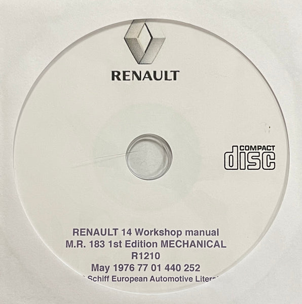 1976-1983 Renault 14 Mechanical Workshop Manual