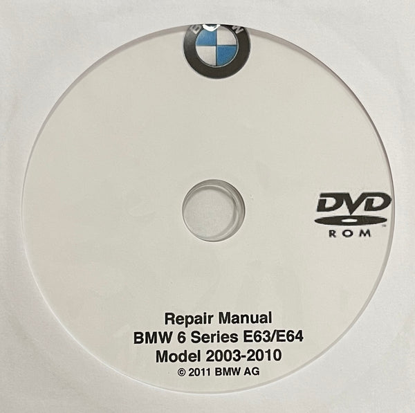 2003-2010 BMW 6 Series E63/E64 models Workshop Manual