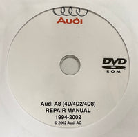 1994-2002 Audi A8 (4D/4D2/4D8) Workshop Manual