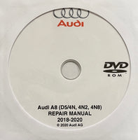2018-2020 Audi A8 (D5/4N, 4N2, 4N8) Workshop Manual