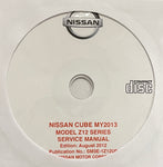 2013 Nissan Cube Model Z12 Series Service Manual