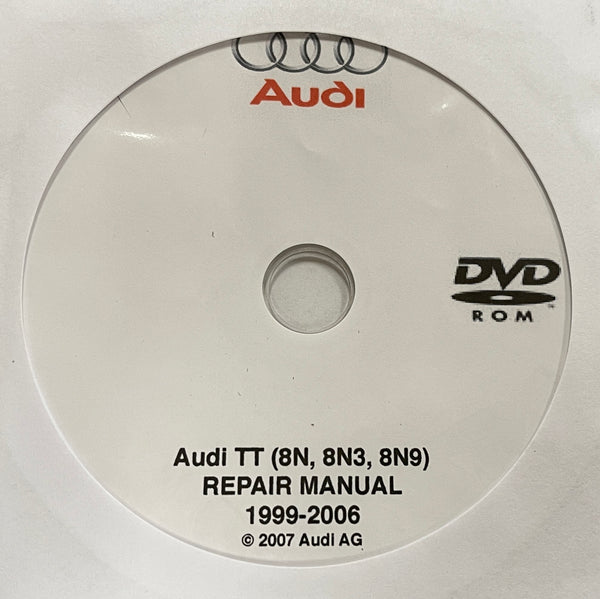 1999-2006 Audi TT (8N, 8N3, 8N9) Workshop Manual