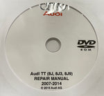 2007-2014 Audi TT (8J, 8J3, 8J9) Workshop Manual