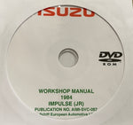 1984 Isuzu Impulse (JR) Workshop Manual