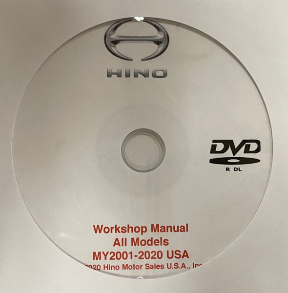 2001-2020 Hino Trucks US All Models Workshop Manual