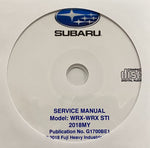 2018 Subaru WRX-WRX STI Service Manual