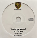 1984-1989 Porsche 911 Carrera Workshop Manual