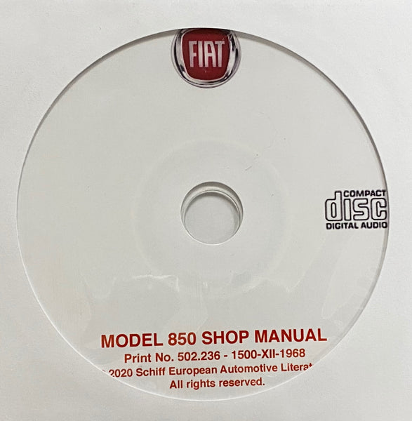 1964-1973 Fiat 850 All Models Workshop Manual