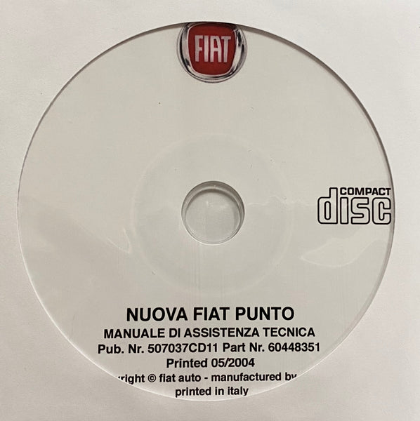 2003-2005 Fiat Nuova Punto Workshop Manual