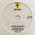2002-2006 Ferrari 575M maranello Workshop Manual