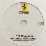 2004-2010 Ferrari 612 Scaglietti Parts Catalog and Workshop Manual