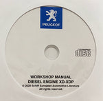 1964-1983 Peugeot Diesel Engine XD-XDP Workshop Manual