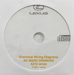 2015-2021 Lexus NX300-NX200t-NX200 Electrical Wiring Diagrams