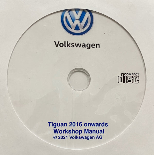 2016 onwards VW Tiguan Workshop Manual