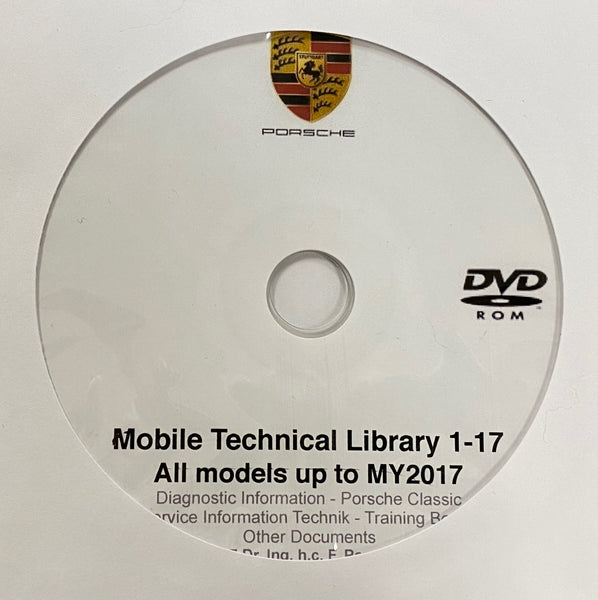 Porsche Mobile Technical Library up to MY2017