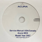 2007 Acura MDX USA/Canada Service Manual