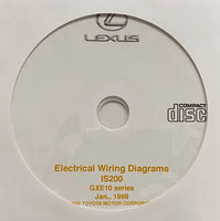 1999 Lexus IS200 GXE10 series Electrical Wiring Diagrams