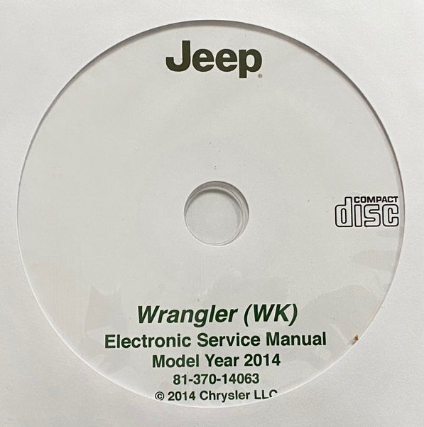 2014 Jeep Wrangler (WK) Workshop Manual
