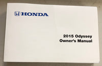 2015 HONDA ODYSSEY OWNER'S MANUAL