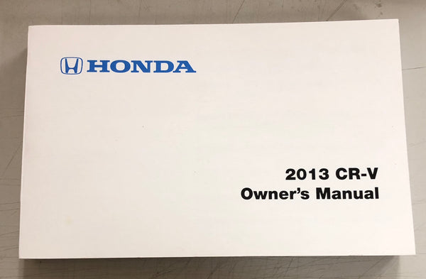 2013 HONDA CR-V Owner's Manual